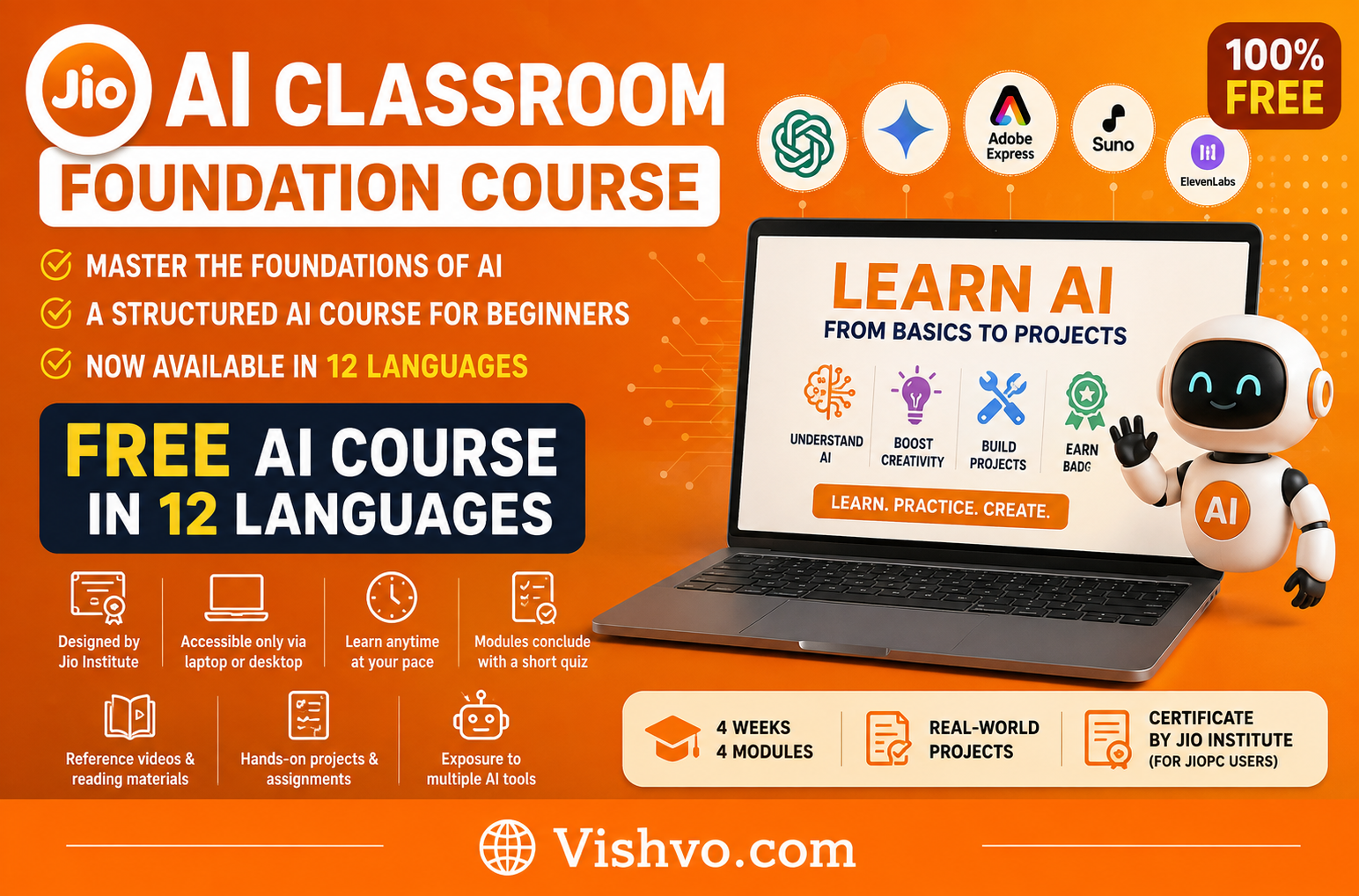 Jio AI Classroom Foundation Course 2026