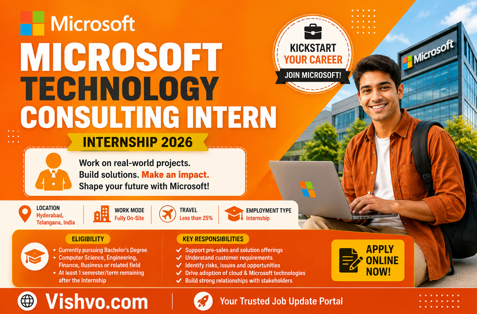 Microsoft Technology Consulting Intern Recruitment 2026