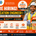 Johnson Controls Application Engineer Recruitment 2026