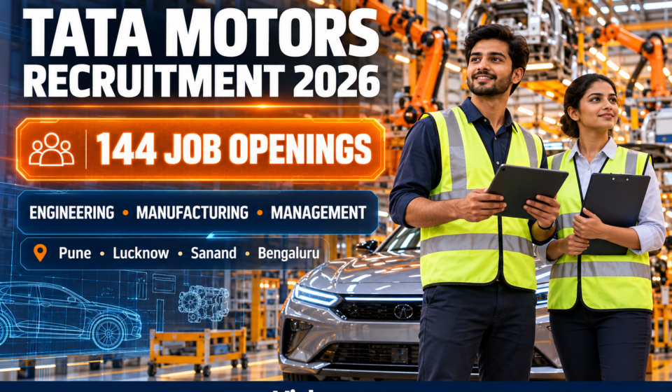 Tata Motors Recruitment 2026