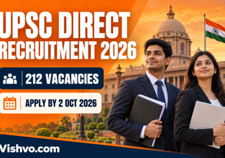 UPSC Direct Recruitment 2026