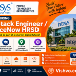 Infosys Full Stack Engineer / ServiceNow HRSD Recruitment 2026